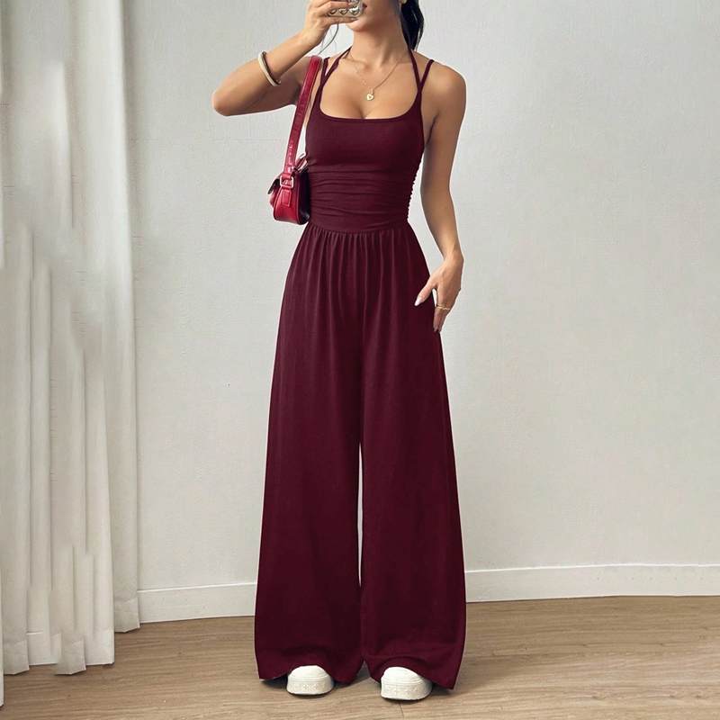 Summer Stretch Utility Jumpsuit Essential